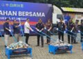 Bea Cukai Banten dan Kejari Tangerang Musnahkan Barang Ilegal Senilai Rp53,7 Miliar
