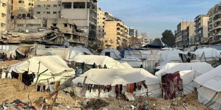 Banjir Hantam Kamp Pengungsian Gaza, Krisis Kemanusiaan Kian Memburuk