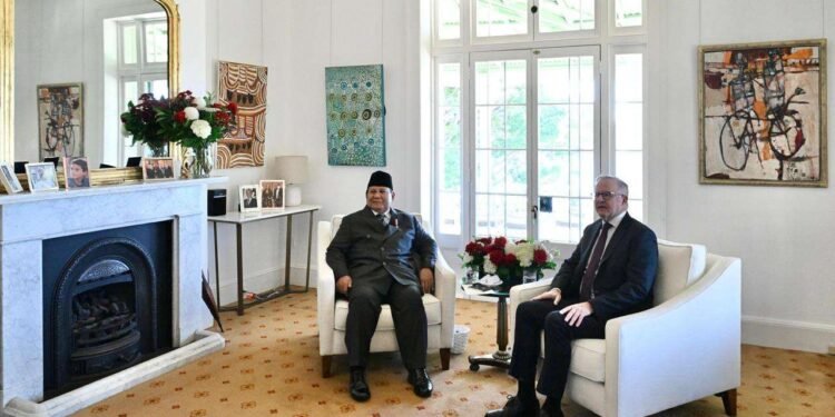 Presiden Prabowo dan PM Albanese Bahas Penguatan Kemitraan Strategis Indonesia–Australia