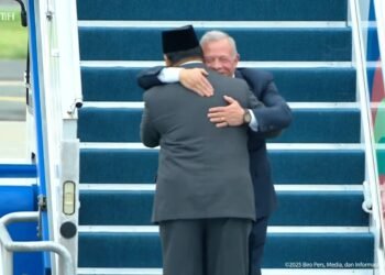 Prabowo Sambut Raja Abdullah II di Halim, Bahas Misi Perdamaian Gaza