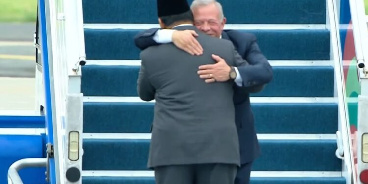 Prabowo Sambut Raja Abdullah II di Halim, Bahas Misi Perdamaian Gaza