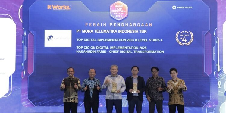Moratelindo Transformasi Digital TOP Digital Awards