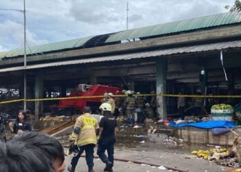 Kebakaran Hanguskan Gedung C2 Pasar Induk Kramat Jati, 350 Kios Terdampak