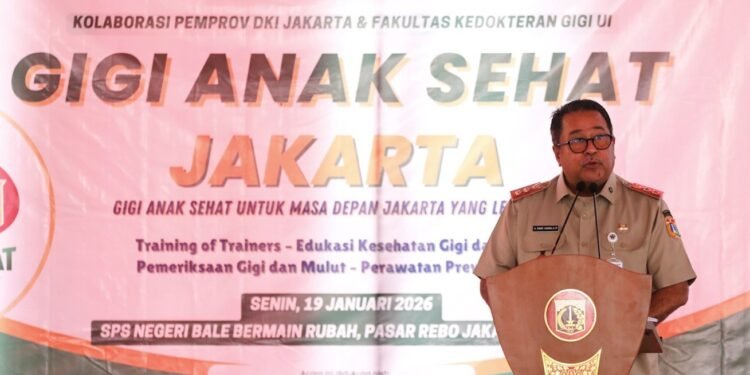 Wagub Rano Luncurkan Program Gigi Anak Sehat Jakarta