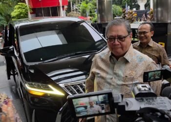 Airlangga Sambangi KPK Bahas Negosiasi Tarif dengan AS