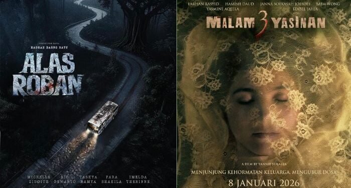 Deretan Film Horor Indonesia Siap Teror Bioskop Januari 2026