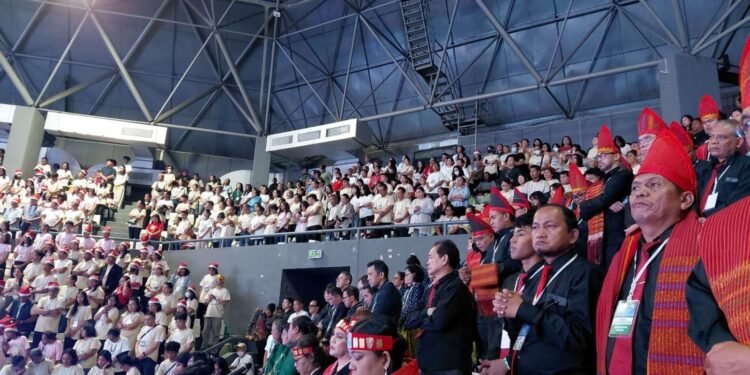 Prabowo Hadiri Perayaan Natal Nasional 2025 di Istora Senayan