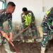 TNI Bersihkan Polindes dan Sekolah di Aceh Utara Pascabanjir
