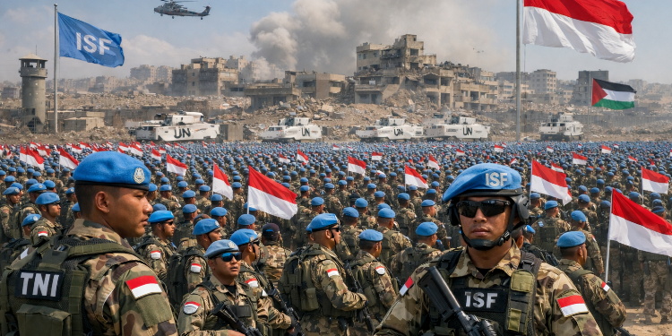 Indonesia Jadi Wakil Komandan ISF, Siap Kirim 8.000 Personel ke Gaza