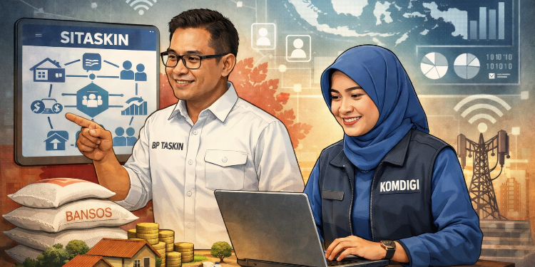 BP Taskin Gandeng Komdigi, Optimalkan Teknologi Digital Atasi Kemiskinan