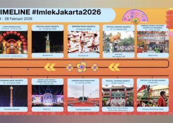 Jadwal Rangkaian Perayaan Imlek 2026 di Jakarta