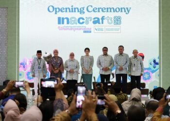 Opening Ceremony INACRAFT 2026 di JICC Senayan Jakarta.