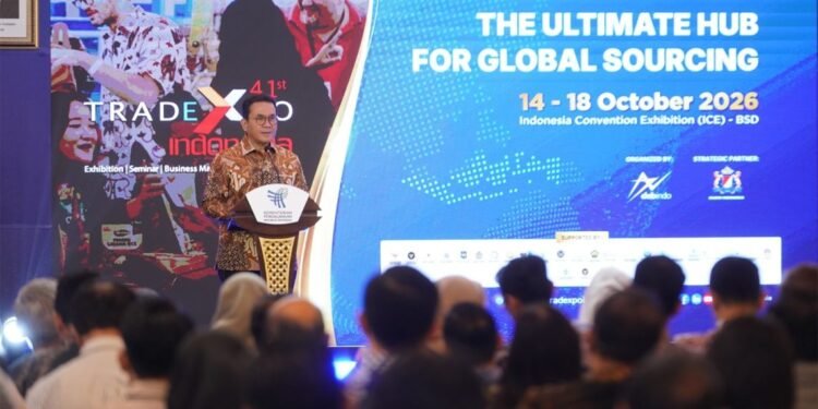 Peluncurkan TEI ke-41 Tahun 2026, Mendag Busan Targetkan Transaksi USD 17,5 Miliar