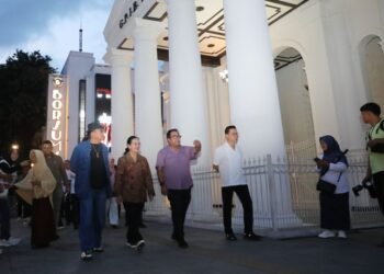 Wakil Gubernur DKI Jakarta Rano Karno mengunjungi Kawasan Kota Lama Semarang - Dok. Pemkot Semarang