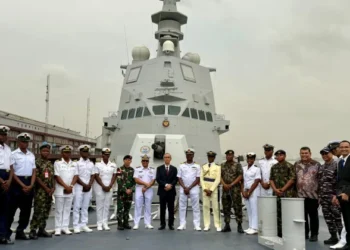 KRI Prabu Siliwangi 321 Tiba di Nigeria, Perkuat Armada TNI AL