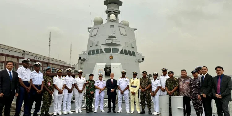 KRI Prabu Siliwangi 321 Tiba di Nigeria, Perkuat Armada TNI AL