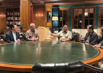 Prabowo Temui Lima Pengusaha di Hambalang, Dorong Semangat Indonesia Incorporated