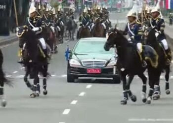 PM Australia Albanese Disambut Upacara Kenegaraan di Istana Merdeka