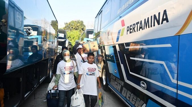 Pertamina Berangkatkan 5.000 Pemudik dalam Program Mudik Bareng 2026