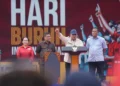Prabowo Hadiri Puncak Hari Buruh 2026 di Monas, Tegaskan Dukungan untuk Pekerja