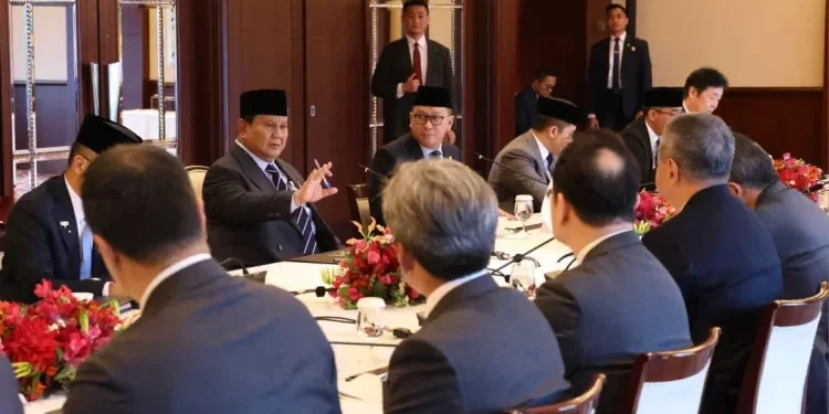 Prabowo Temui 13 Bos Perusahaan Jepang, Dorong Investasi Hilirisasi
