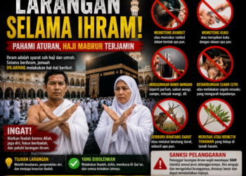 Mengenal Larangan Haji Selama Ihram, Ini Arti Rafats, Fusuq, dan Jidal