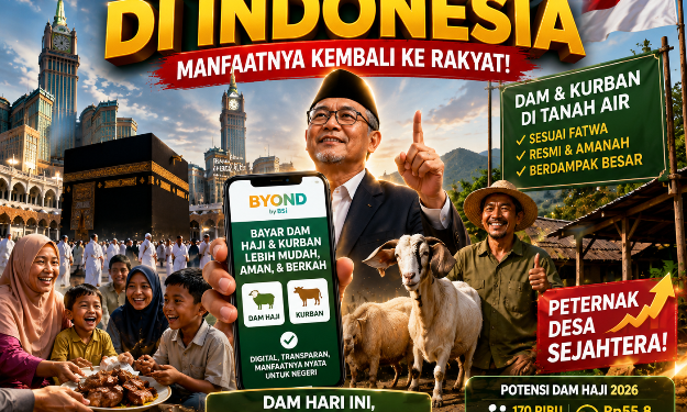 Baznas Dorong Dam Haji dan Kurban Dilaksanakan di Indonesia