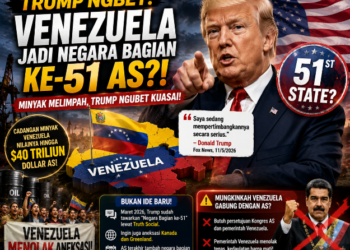 Trump Pertimbangkan Venezuela Jadi Negara Bagian ke-51 AS