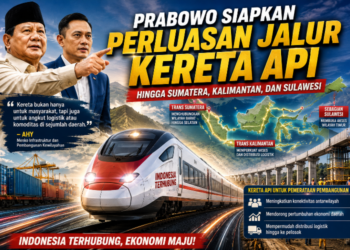 Pemerintah Siapkan Perluasan Jalur Kereta Api hingga Sumatera dan Kalimantan