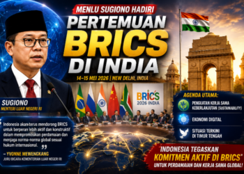 Menlu Sugiono Hadiri Pertemuan BRICS di India, Bahas Timur Tengah dan Ekonomi Digital