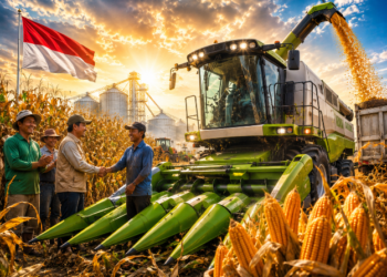 Kementan Salurkan Corn Combine Harvester ke Tuban untuk Perkuat Swasembada Jagung