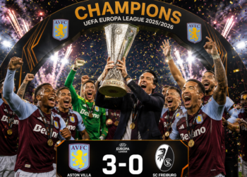 Aston Villa Juara Liga Europa Usai Bungkam Freiburg 3-0 di Final