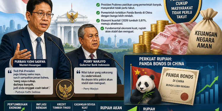 Purbaya: Prabowo Pastikan Keuangan Negara Aman, Rupiah Diyakini Menguat
