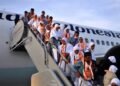Menurut Ichsan Marsha, dengan demikian hingga hari ketiga belas masa kepulangan jemaah haji Indonesia, sekitar 41,7% dari total jemaah haji Indonesia telah tiba kembali di tanah air.