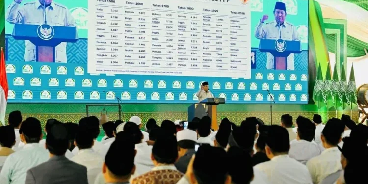 Prabowo Sebut NU Pilar Stabilitas dan Penjaga Persatuan Bangsa