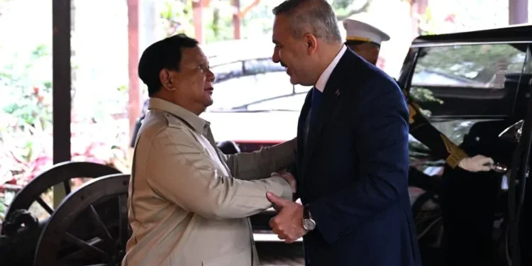 Prabowo Terima Menlu Türkiye di Hambalang, Bahas Timur Tengah dan Kerja Sama Strategis