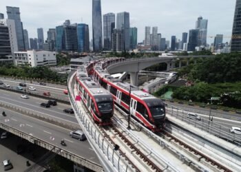 Proyek LRT Pegangsaan Dua-Manggarai Capai 95 Persen