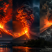 Tiga Gunung Api Indonesia Erupsi Beruntun