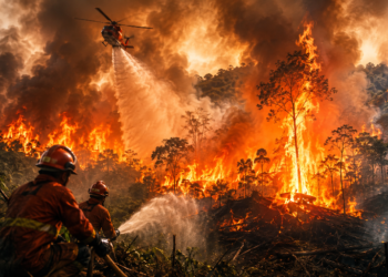 Karhutla Lahap Tujuh Distrik di Nabire, 396 Hektare Lahan Terbakar