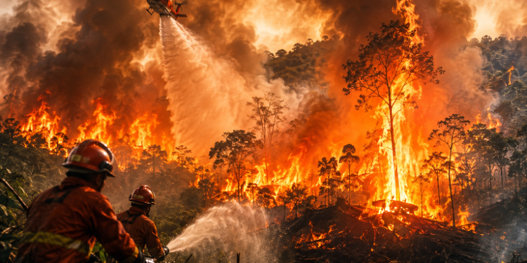 Karhutla Lahap Tujuh Distrik di Nabire, 396 Hektare Lahan Terbakar