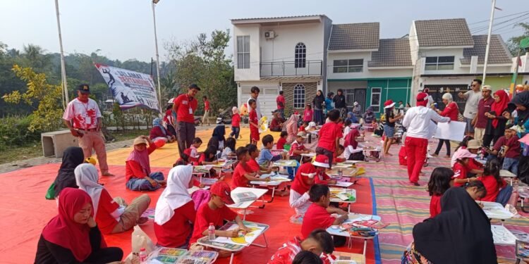Semarak HUT RI ke-81, Warga Batara Parkview Cikasungka Gelar Beragam Perlombaan