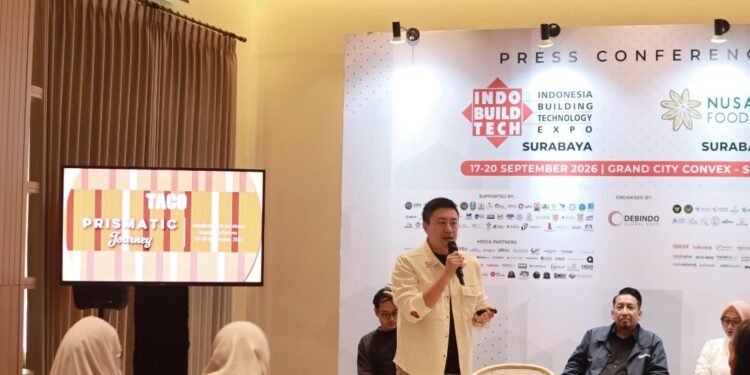 IndoBuildTech Surabaya 2026 Kembali Hadir, Perkuat Akses Industri terhadap Inovasi Material, Arsitektur, dan Interior