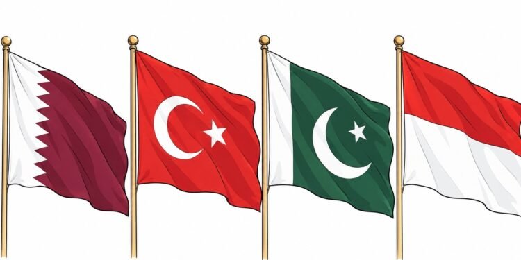 qatar-turkiye-pakistan-indonesia-kerja-sama-pertahanan