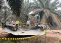 BRIN: Benda Logam di Kebun Sawit Kotim Diduga Puing Roket China