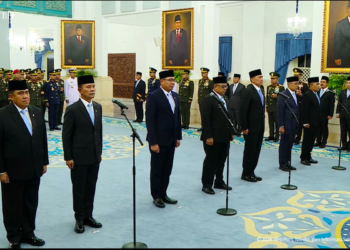 Prabowo Lantik Tujuh Pejabat Baru, Termasuk Kepala BNPB dan Empat Wakil Menteri