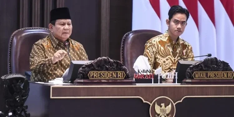 Prabowo Pimpin Sidang Kabinet Paripurna, Dua Tahun Kabinet Merah Putih