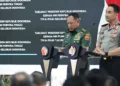 Prabowo Beri Taklimat kepada 800 Pati TNI-Polri di Istana